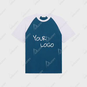 Camisetas Casuales de Manga Corta para Hombre, Tallas Grandes, 100% Algodón, Personalizables, de Alta Calidad, Ajuste Holgado, Estampadas, Transpirables, Venta al Por Mayor - Product Image 4