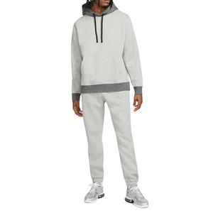 Chándal de 2 piezas de lana gruesa para hombre, Pantalón liso con capucha, hecho a medida, venta al por mayor para deportes de invierno, talla grande para hombre - Product Image 1