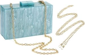 Bolso de mano de resina de alta calidad para minoristas de moda, bolso de mano de resina hecho a mano con estilo para venta en línea, bolso de mano exclusivo de resina - Product Image 5