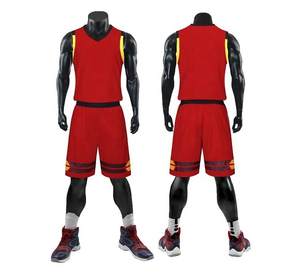 Uniformes de basket-ball d'été respirants personnalisés pour hommes et femmes ensembles grande taille 100% polyester toutes saisons - Product Image 3