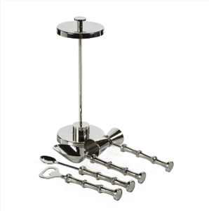 Ensemble d'outils de barre en acier inoxydable de haute qualité avec poignées ornées à la main et cintre en gros - Product Image 3