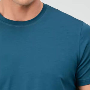 Camisetas de cuello redondo de alta calidad para hombre, novedad, logotipo y diseño personalizados de talla grande, venta al por mayor, transpirables personalizados en blanco - Product Image 5