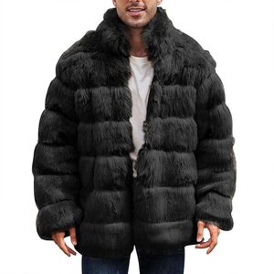 Faux <b>Fur</b> Lined Coat Warm and Stylish Winter <b>Jacket</b> <b>for</b> <b>Men</b> and Women Breathable Perfect <b>for</b> Casual - Product Image 1