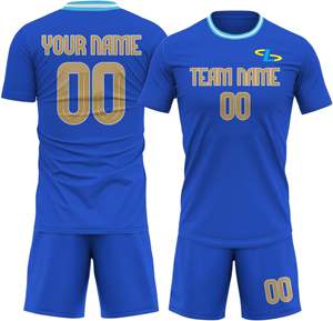 Uniforme de Fútbol para Hombre de Último Estilo con Servicio OEM Personalizado y MOQ Bajo / Uniforme de Fútbol para Hombre con Nombre de Equipo Personalizado de Alta Calidad - Product Image 6