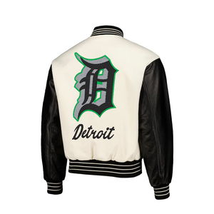 Chaqueta de Béisbol Universitaria para Hombre, Estilo Urbano, con Capucha, Diseño Único, Ecológica, Resistente al Viento, Invierno 2024 - Product Image 3