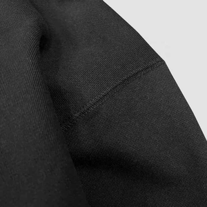 Frais arrivée hommes poids lourd français éponge tissu blanc à capuche goutte épaule fermeture éclair exceptionnelle respirant vêtements de rue - Product Image 4