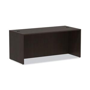 Coque de bureau droite de la série Alera Valencia ALEVA216630ES 65 pouces. X 29,5 pouces Bureaux de bureau Espresso durables de 29,63 po - X 29,63 po - Product Image 1