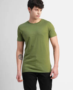Camiseta de algodón 100% para hombre, Camiseta holgada de talla grande para gimnasio, Camiseta deportiva informal de gran tamaño, camiseta transpirable cómoda a la moda para hombre - Product Image 2