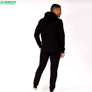 Custom High Quality Unisex Streetwear 100% Cotton Regular Fit Heavyweight Hoodies & <b>Sweatpants</b> <b>Set</b> with Drawstring Closure - Product Image 6
