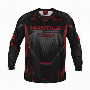 DANZY SPORTS – Maillot en maille personnalisable unisexe avec motifs imprimés sur mesure, respirant, manches longues pour protège-coudes, utilisation extérieure - Product Image 1