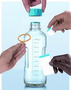 Botella de utilidad transparente de HDPE de 5000ml con tapón de rosca y etiqueta de botella grabable a prueba de fugas y recargable - Product Image 4