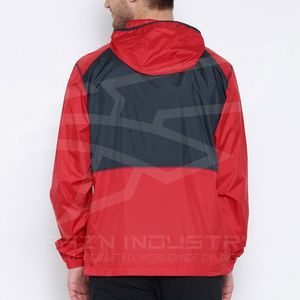 Chaquetas cortavientos de nuevo diseño 2025, chaquetas cortavientos transpirables de alta calidad de Color sólido para hombre - Product Image 2