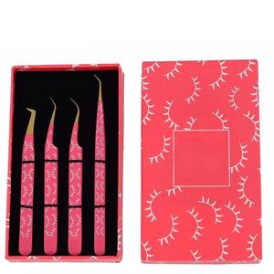 แหนบต่อขนตา,แหนบต่อขนตาเพิ่มวอลลุ่มสแตนเลสสำหรับการดูแลดวงตา - Product Image 4