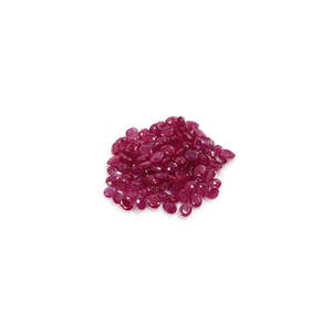 Rubis naturel du Mozambique non traité, octogones calibrés, pierres précieuses en vrac, taille coussin 3x4mm 4x5mm, poli diamant, traité thermiquement, rouge rose - Product Image 3