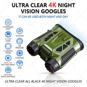 Kính nhìn đêm hồng ngoại NCV900, kính nhìn đêm kỹ thuật số 4K với WiFi, kính nhìn đêm dành cho cắm trại - Product Image 2