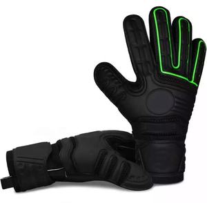 Meilleurs gants de gardien de but de football professionnels gants de sport en cuir de haute qualité avec conception de logo personnalisé confortable sain - Product Image 3