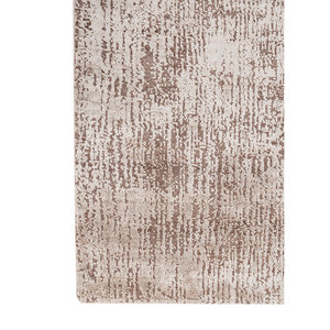 Alfombra Rectangular Abstracta Entropy Ivory de Lana y Seda de Bambú Anudada a Mano para Sala de Estar, Hogar y Auto, Modelo AKWB-3612 - Product Image 4