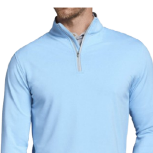 Oem Solid Men's Sport Quarter 1/4 <b>Zip</b> Running Jogging Workout Golf Quarter <b>Zip</b> Pullover Sweatshirts - Product Image 3