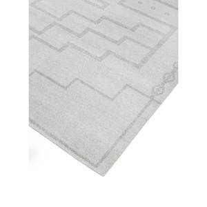 Tapis en laine Thyme Ivory à motifs géométriques et abstraits pour la maison, le salon, le couloir, l'entrée, modèle puzzle rectangulaire - GS-43 - Product Image 2