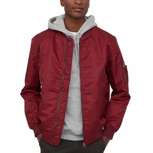 Veste Bomber Homme Personnalisée en Toile Enduite – Service OEM – Qualité Supérieure, Respirante, Style Urbain – Grande Vente - Product Image 1