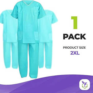 Uniforme de gommage unisexe de bonne qualité livraison rapide nouveau style de vêtements de travail vente en ligne ensemble de costume médical d'hôpital - Product Image 2