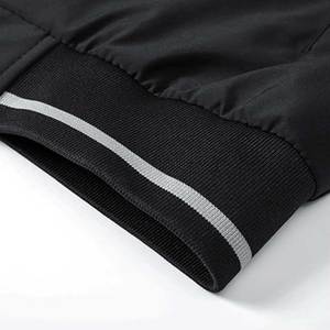 Chaqueta Bomber de Invierno Personalizable para Hombre, Chaqueta de Lona Transpirable con Cuello Alto, Impermeable, Resistente al Viento y Reversible - Product Image 4