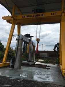 Factory Price 45 KW Motor OEM Construction <b>Machine</b> Heavy Duty Bridge Type Block <b>Cutting</b> <b>Machine</b> - Product Image 2
