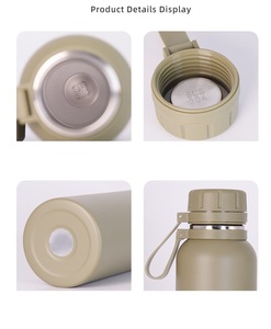 Large Capacity Stainless Steel Thermos <b>Bottle</b> Double Layer Vacuum <b>Sports</b> <b>Water</b> <b>Bottle</b> Travel Tumbler with Infuser - Product Image 3