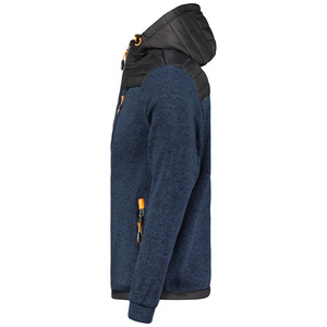 Chaqueta Polar con Capucha y Cremallera para Hombre, Ropa Deportiva de Alta Demanda, Puños Elásticos, Elegante, Duradera, Gruesa y Cómoda - Product Image 4