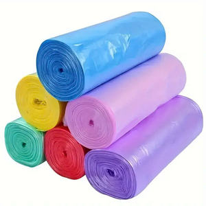 Bolsas de basura de plástico HDPE/LDPE en rollos, multicolores, perfectas para la limpieza de cocinas, baños y exteriores - Product Image 2