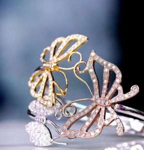 Mode femmes Bracelet en cuir avec bijoux modernes réglables - Product Image 3