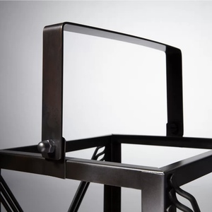 Latest Home Decorative Square Metal Votive Candle Holder <b>Hurricane</b> <b>Lantern</b> Style Wood Candle Jar for Christmas Decorative Wood - Product Image 4