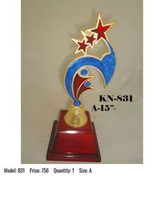 Conception de trophée de moulage d'aluminium écologique la plus vendue pour les récompenses d'entreprise Meilleur prix Équipe Gagnants individuels Trophées Médailles - Product Image 2