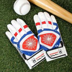 Guantes de bateo de béisbol de cuero personalizados Pro Grip, ligero y duradero para hombres, mujeres, tallas para jóvenes - Product Image 6