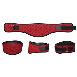 เข็มขัดยกน้ำหนักทำจากนีโอพรีนระบายอากาศได้ดีใช้ได้ทั้งชายและหญิงพร้อมที่พยุงหลังและวงแหวนปิดคู่สำหรับฟิตเนสมืออาชีพ - Product Image 5