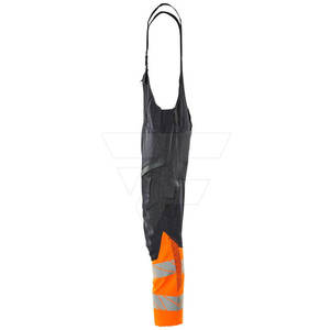 Peto de seguridad reflectante de alta visibilidad personalizado, impermeable, cortavientos, de poliéster, unisex, para trabajo - Product Image 2