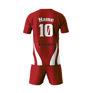 Maillot de football personnalisé pas cher 100% polyester ensembles d'uniformes de football respirant pour hommes sublimation adultes uniforme de football - Product Image 2