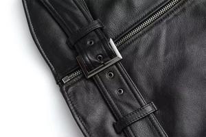 Veste de motard slim fit pour homme en cuir de chèvre texturé en crocodile noir Grossiste de qualité manufactures professionnelles - Product Image 6