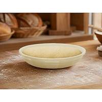 Diviseur de pâte à pain ovale avec surface antiadhésive et matériau plastique aspect bambou de qualité alimentaire 16,5x9x5 cm Panier de levage
