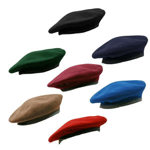 New Arrival High Quality <b>Beret</b> Caps High Quality New Fashion Custom Logo Factory Price Ceremonial <b>Beret</b> Caps OME Servcie - Product Image 5