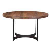 Table d'appoint de jardin moderne en métal, design vague d'eau, pour salon