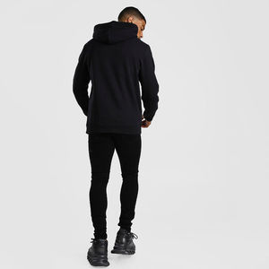 Sweat à capuche en molleton lourd 100% coton de luxe pour homme, impression 3D personnalisée, taille surdimensionnée 3XL, hiver, écologique - Product Image 3