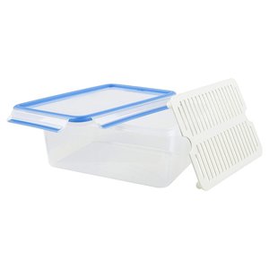 CLIP & CLOSE 3.7Lt Blue and Transparent Food <b>Container</b> Kitchen Storage Jars Preserved Storage <b>Boxes</b> Bins Model 512888 - Product Image 4