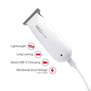 Kit de tondeuse à cheveux sans fil rechargeable USB-C, mini-tondeuse à barbe longue durée pour hommes et femmes - Product Image 2
