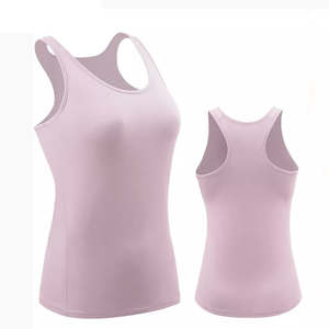 Women Tank <b>Top</b> Wholesale Summer Fashion Yoga Tank <b>Top</b> Quick Dry Loose <b>Sleeveless</b> Sport Shirt Workout Fitness Tank <b>Top</b> - Product Image 2
