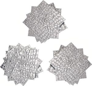 MDF and Aluminium <b>Table</b> <b>Coaster</b> Stylish Mats & Pads Product Christmas Decoration Family Gathering Parties - Product Image 3