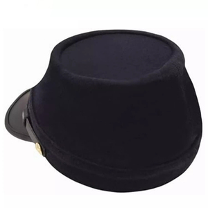 X1192 Wholesale Wool <b>Beret</b> Hat Top Hat Female Casual Leisure Beanie Hat Protection Shade Visor Cap Unisex Button Caps - Product Image 6