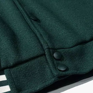 Custom Logo Winter Varsity <b>Jacket</b> Baseball Letterman <b>Jackets</b> Chenille Embroidery Zipper Closure Casual Style for Men's <b>Jackets</b> - Product Image 5