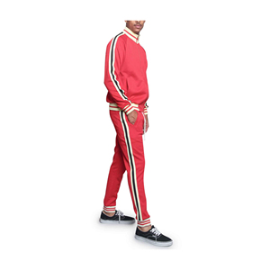 Nouveau design de joggings avec fermeture éclair latérale pour téléphone portable, logo personnalisé, vêtements de sport, survêtement pour hommes à taille réglable - Product Image 2