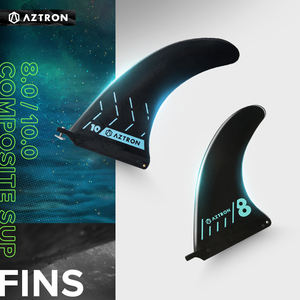 AZTRON Stand up <span class=keywords><strong>Paddle</strong></span> <span class=keywords><strong>Board</strong></span> SUP Surf <span class=keywords><strong>Board</strong></span> Wing Foil Center Fin 8.0\" & 10.0 US Fin Box Slide in High Quality Nylon Fiberglass - Product Image 3